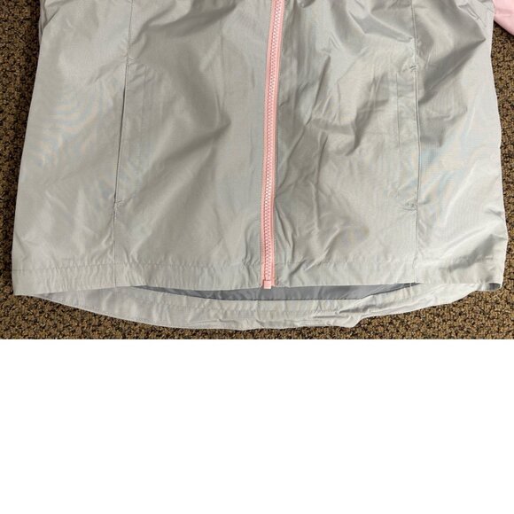 *Eddie Bauer Jacket 3 in 1 System sz 14 Hooded Pink Gray All Season Girls - Picture 9 of 16